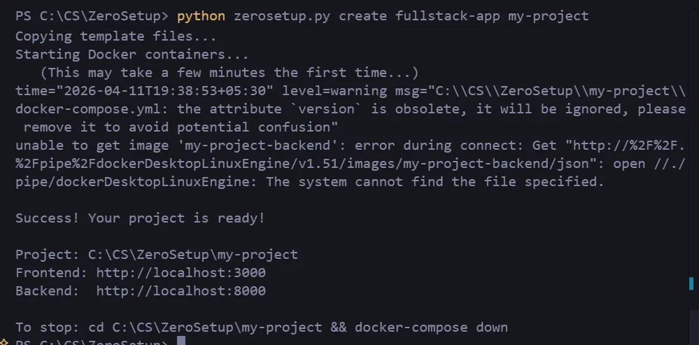 ZeroSetup